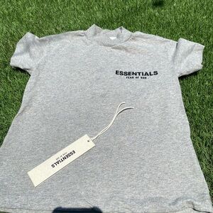FEAR OF GOD KIDS Dark Oatmeal T-Shirt